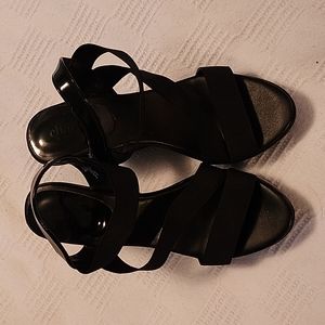 Charles by Charles David Wedge Sandal sz. 7.5